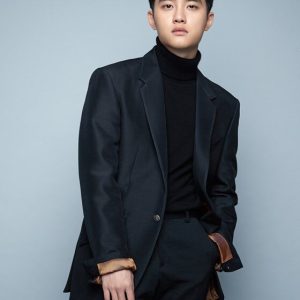 Home premium signature blazer set midnight black edition